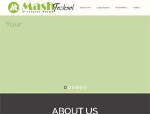 Tablet Screenshot of mashtechsol.com